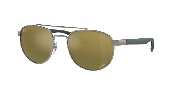 Ray-Ban RB3736CH Irregular Sunglasses For Discount - Image 4