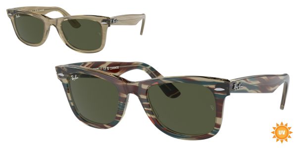 Ray-Ban WAYFARER RB2140F Square Sunglasses Cheap - Image 3